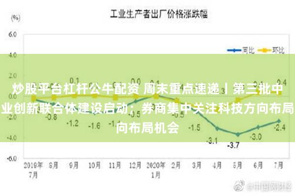 炒股平台杠杆公牛配资 周末重点速递丨第三批中央企业创新联合体建设启动；券商集中关注科技方向布局机会