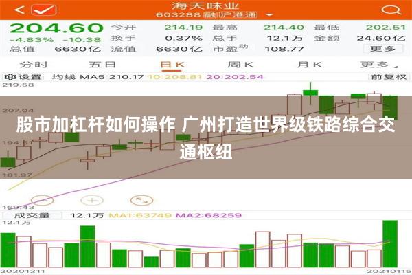 股市加杠杆如何操作 广州打造世界级铁路综合交通枢纽