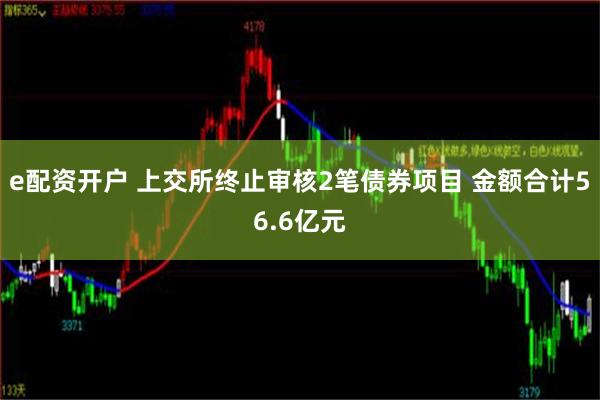 e配资开户 上交所终止审核2笔债券项目 金额合计56.6亿元