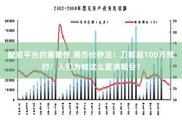 配资平台的重要性 周杰伦秒没！刀郎超100万预约！人们为啥这么爱演唱会？